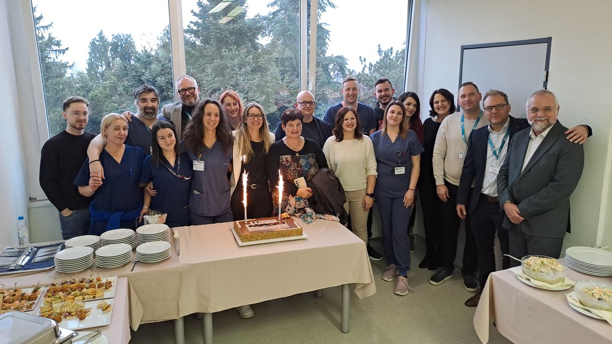 Praznovanje 10. obletnice Urgentnega centra v šempetrski bolnišnici.