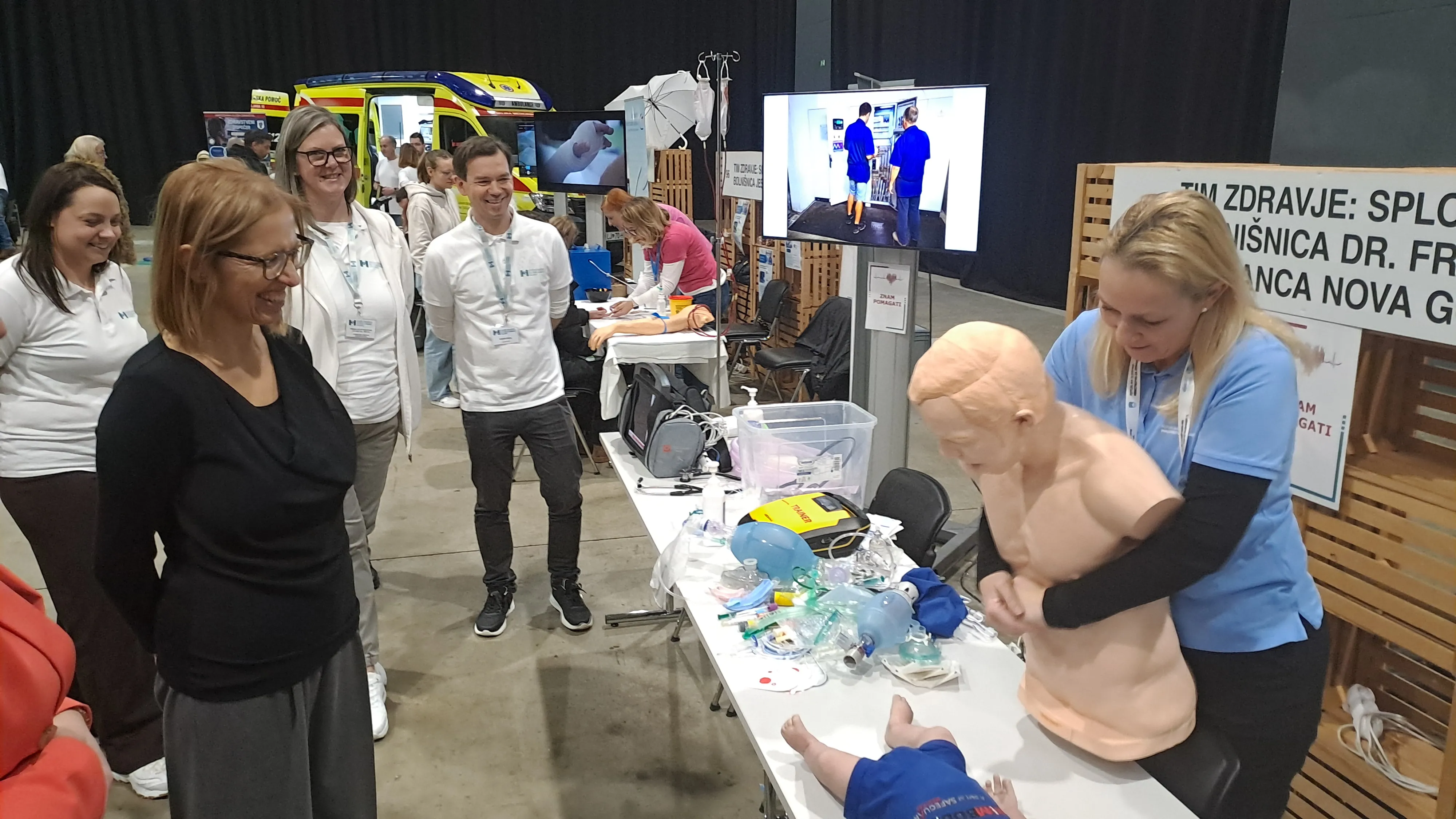 Vseslovenski karierni dogodek Kam in kako, izberi poklic! na Gospodarskem razstavi&scaron;ču v Ljubljani.