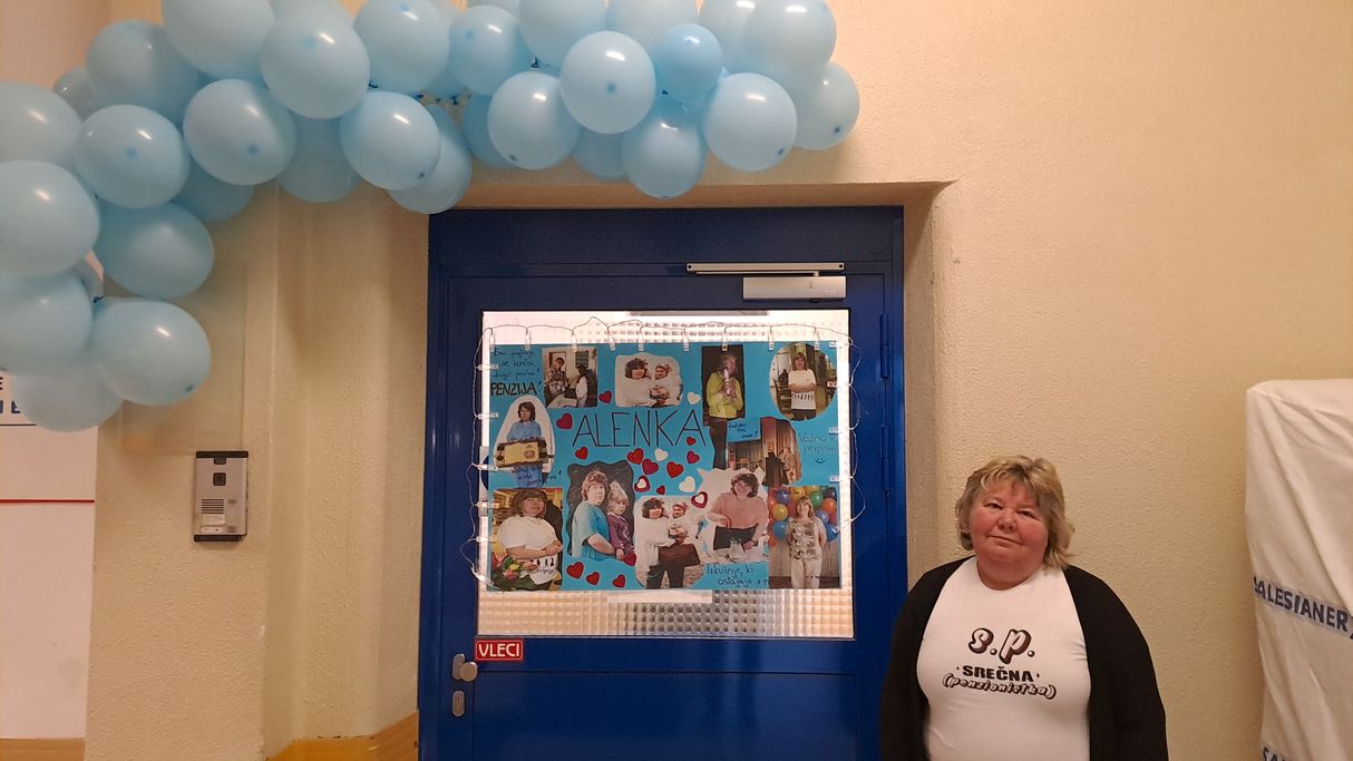 Sveža upokojenka Alenka Bitežnik, diplomirana medicinska sestra na dializnem oddelku šempetrske bolnišnice.