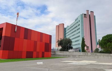 Nova stavba šempetrske bolnišnice.