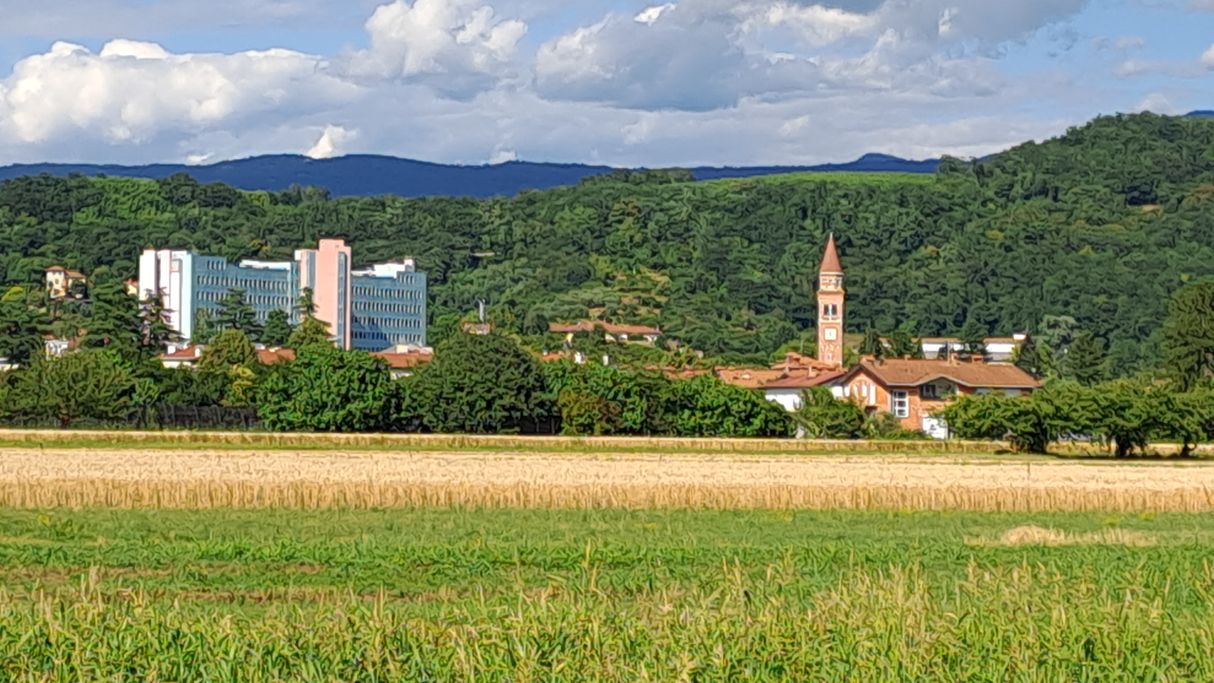 Nova stavba bolnišnice dr. Franca Derganca Nova Gorica.