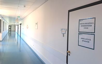 Dnevna bolnišnica internističnih strok in Ambulanta za aplikacije.