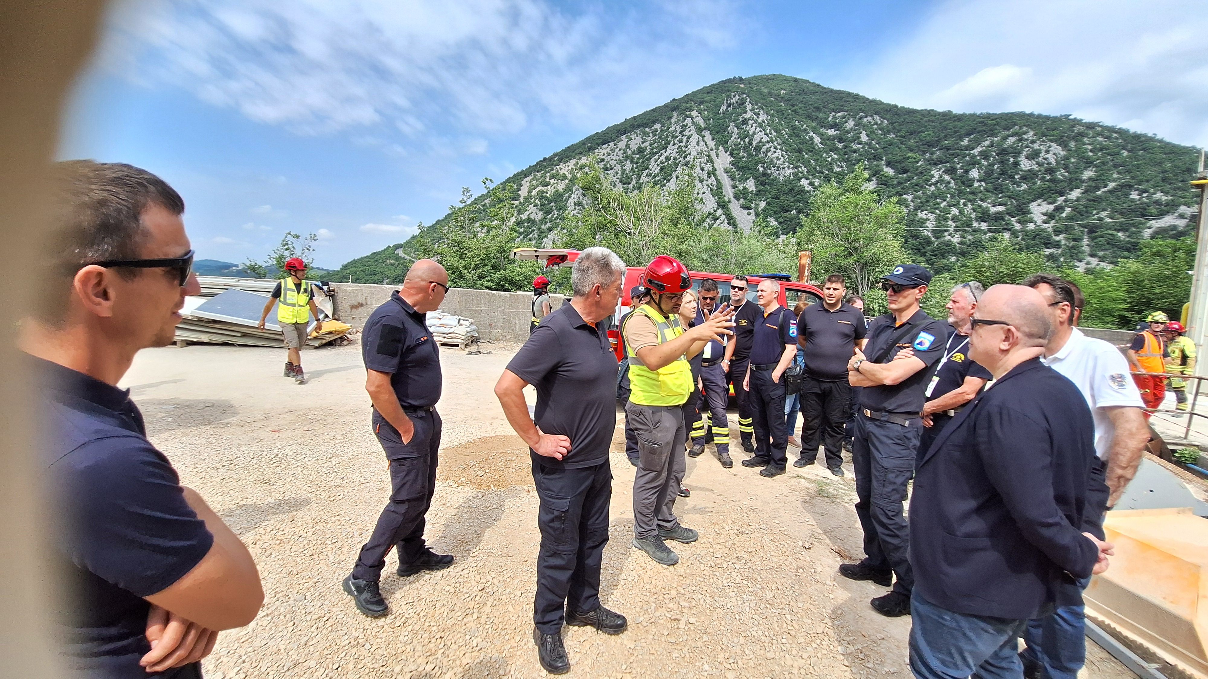 Čezmejna vaja potres GOin4SAFETY