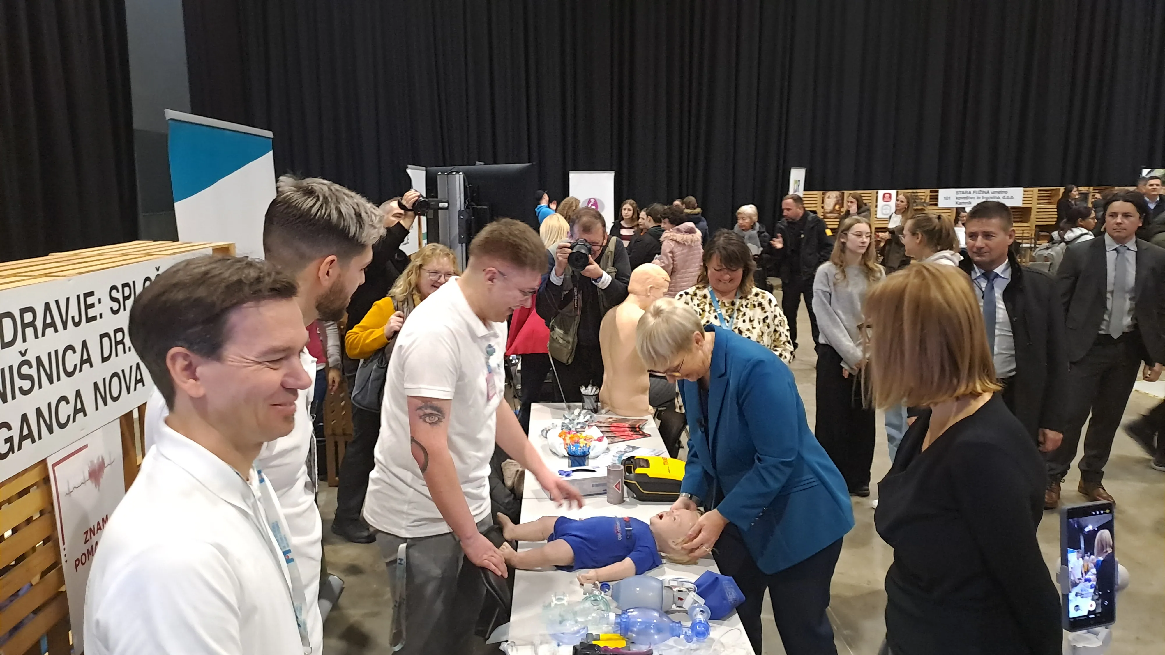 Vseslovenski karierni dogodek Kam in kako, izberi poklic! na Gospodarskem razstavi&scaron;ču v Ljubljani.