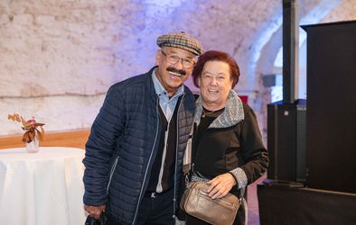 Dializna pacienta Marjan Murovec in Marija Drnovšček.