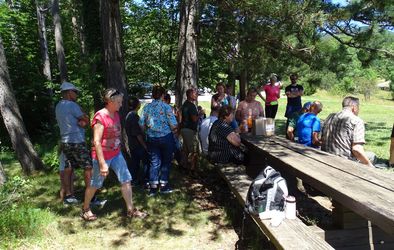 Društvo ledvičnih bolnikov na izletu v naravi.