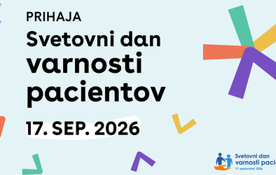 Plakat za svetovni dan varnosti pacientov