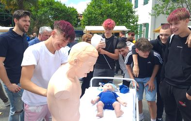 Dan brezmejnih festivalov na Trgu Evrope v Novi Gorici.