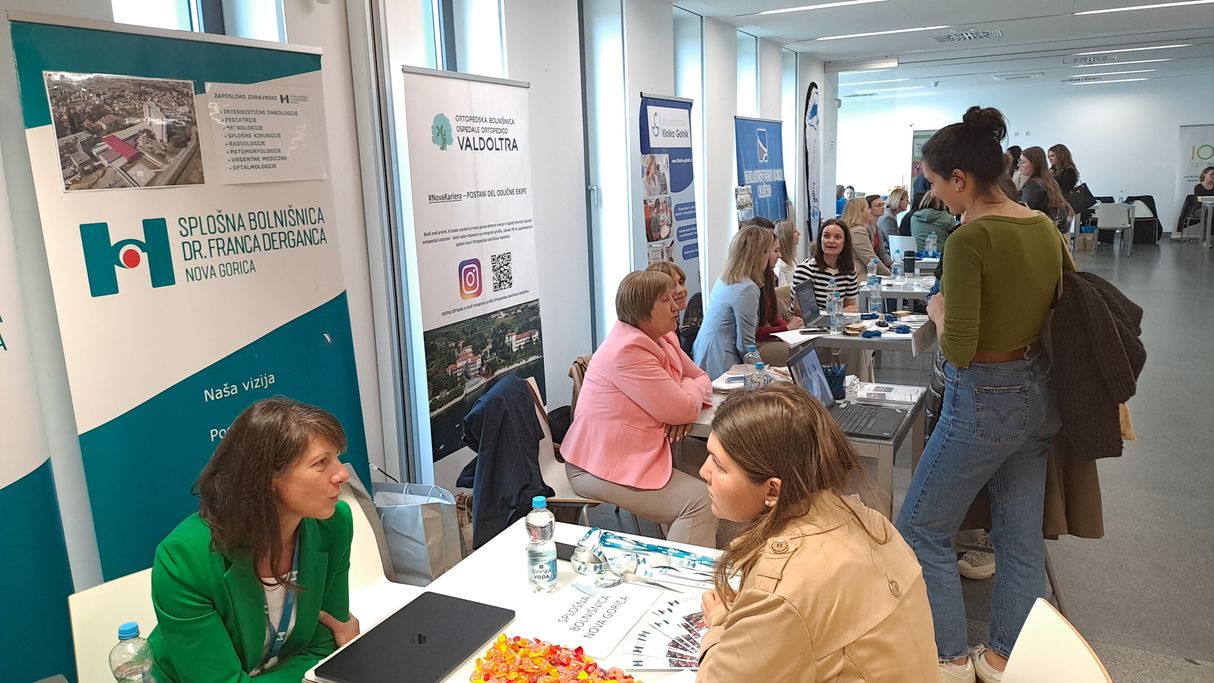 Zaposlitveni sejem Medicinske fakultete v Mariboru.