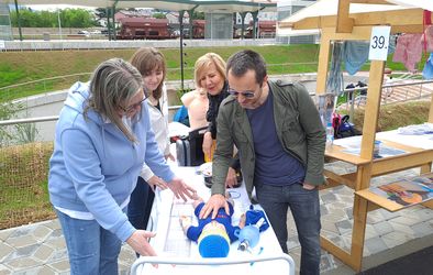 Dan brezmejnih festivalov na Trgu Evrope v Novi Gorici.